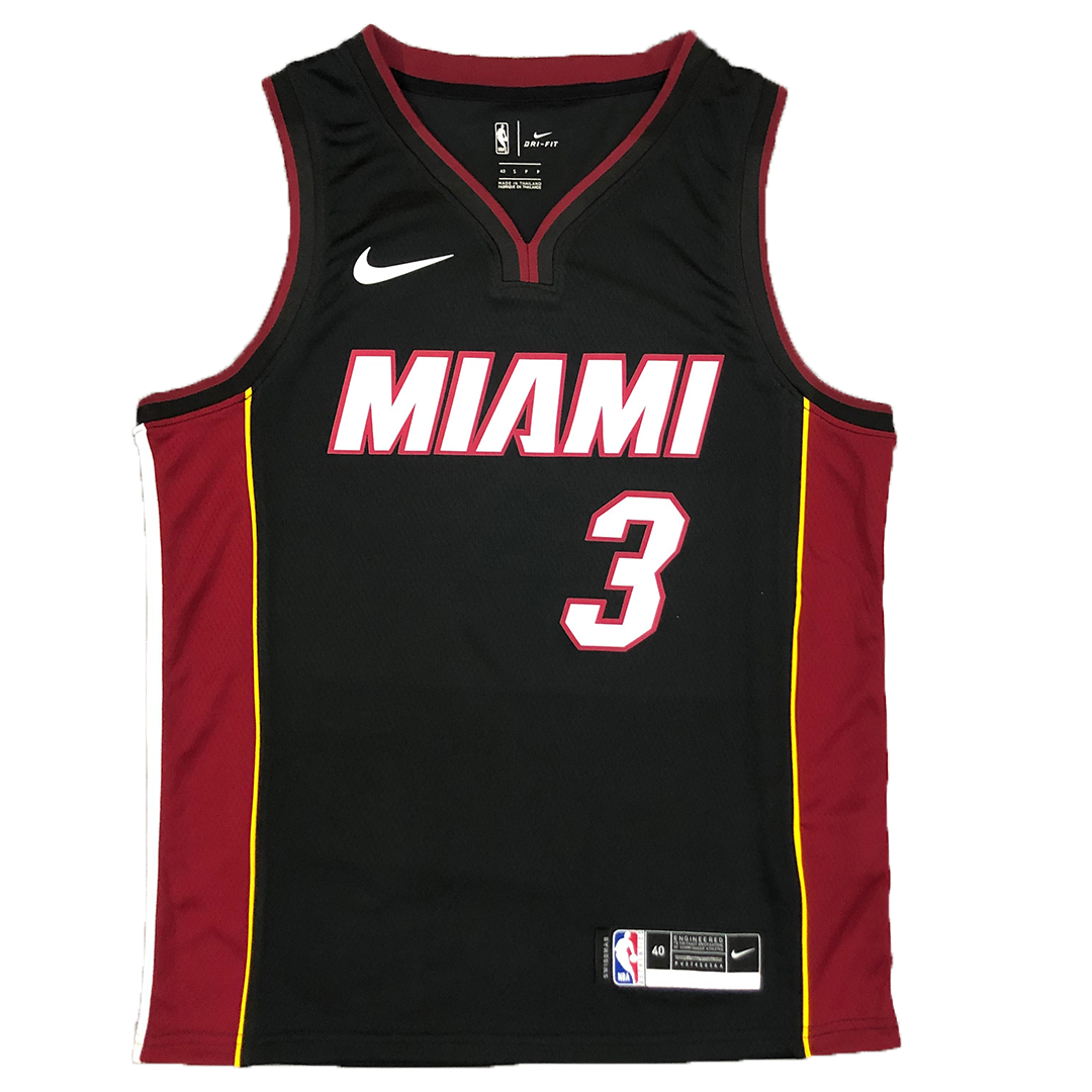 Camiseta Nba De Miami Heat Wade Swingman Playeras De Futbol