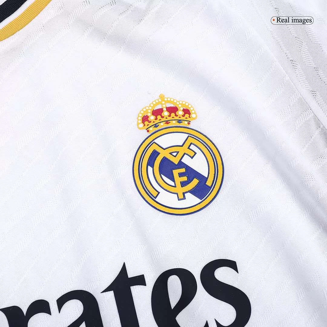 Camiseta Auténtica VINI JR 7 Real Madrid 2023 24 Primera Equipación