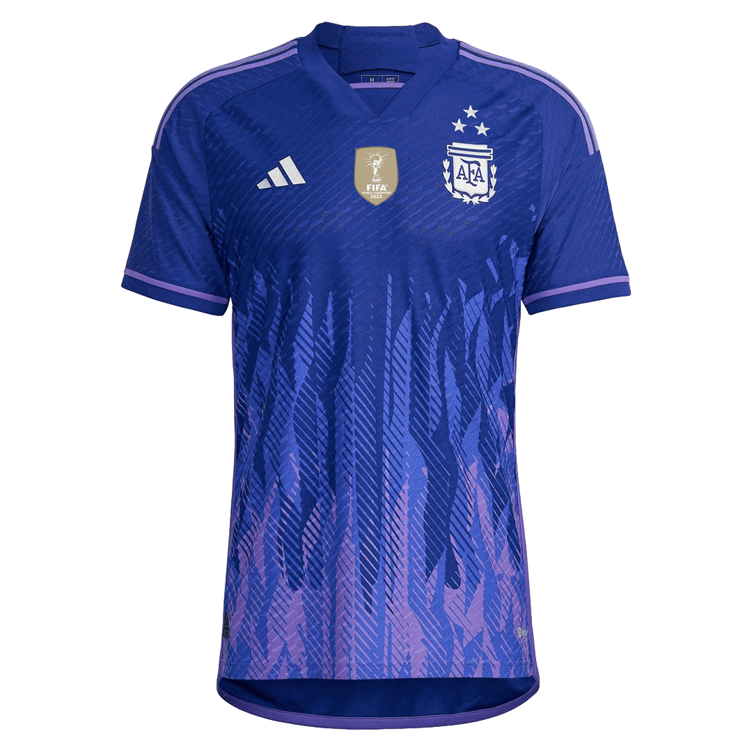 Camiseta De Futbol Visitante Argentina Copa Del Mundo Para Hombre