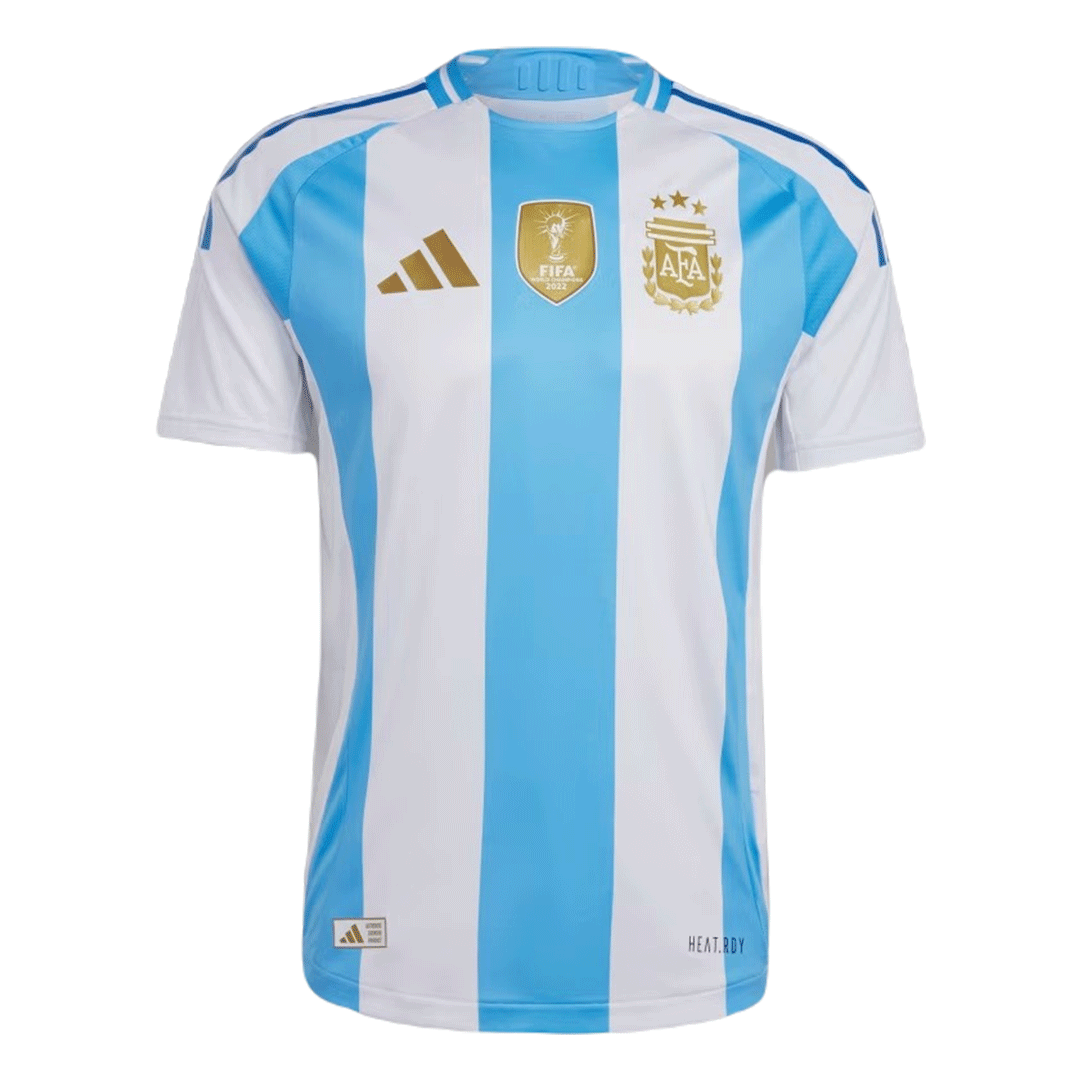 Camiseta Aut Ntica Argentina Primera Equipaci N Local Hombre