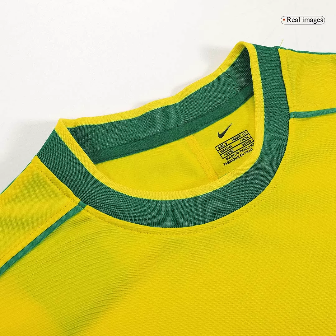 Camiseta Retro Brazil Primera Equipaci N Local Hombre Versi N