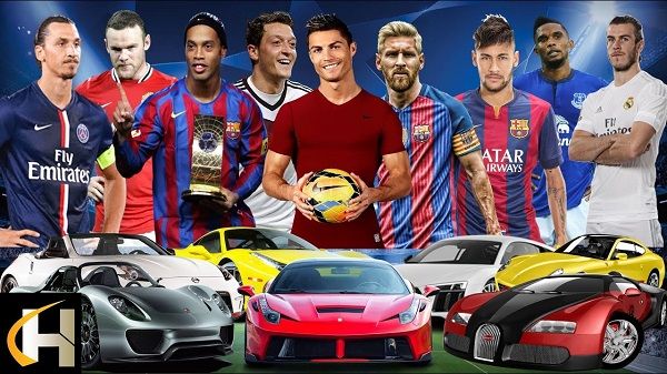 7 futbolistas de éxito y sus coches de lujo en 2022