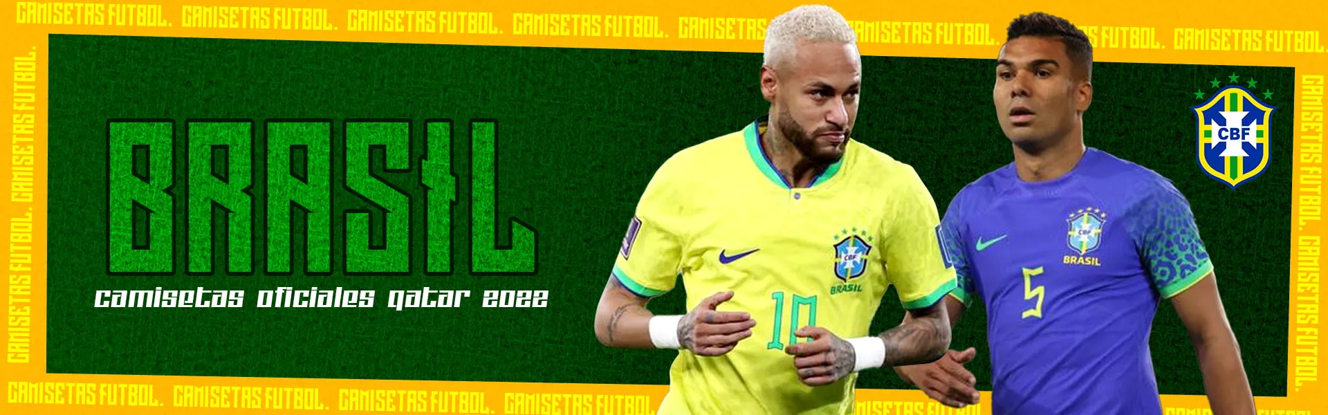 Camiseta de Fútbol Brazil Tienda en Línea