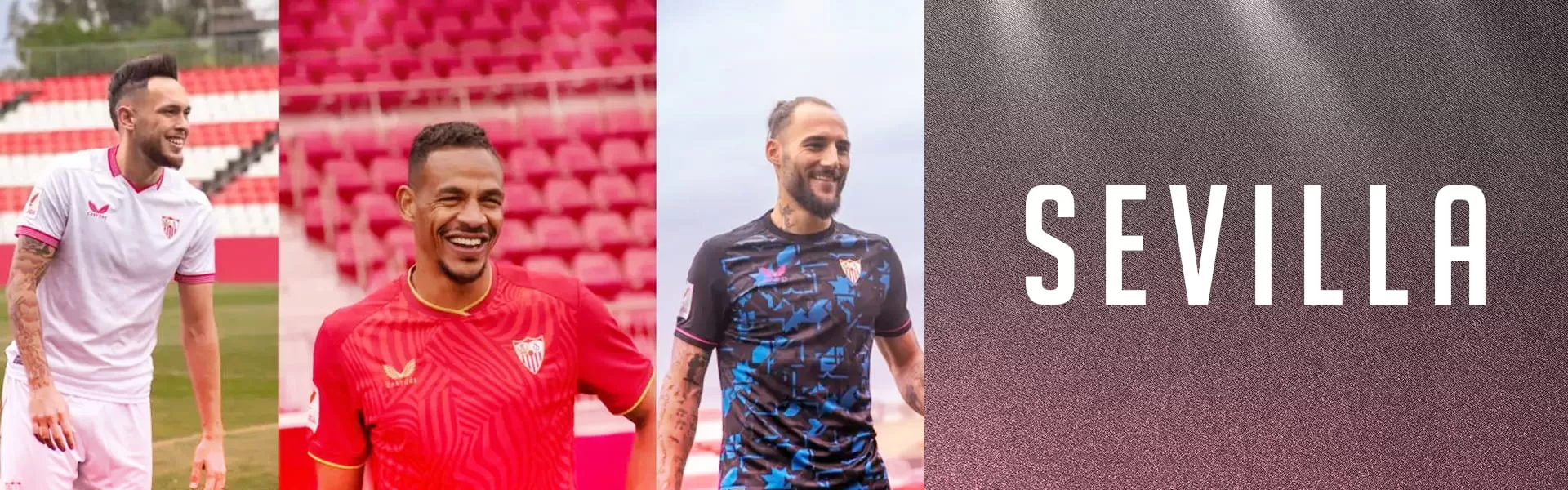 Camiseta 1ª del Sevilla FC para niño - UEFA Europa League 22/23