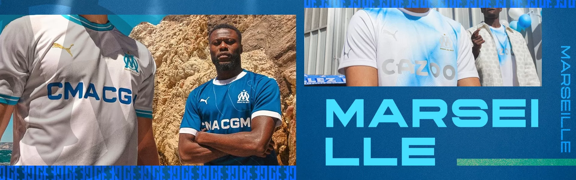 Camiseta Puma Olympique Marsella niño 2022 2023