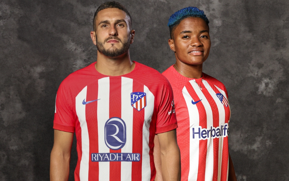 Camiseta Atlético Madrid Primera Equipación 23/24 Authentic – Las Mejores  Ofertas en Camisetas de Fútbol Auténticas