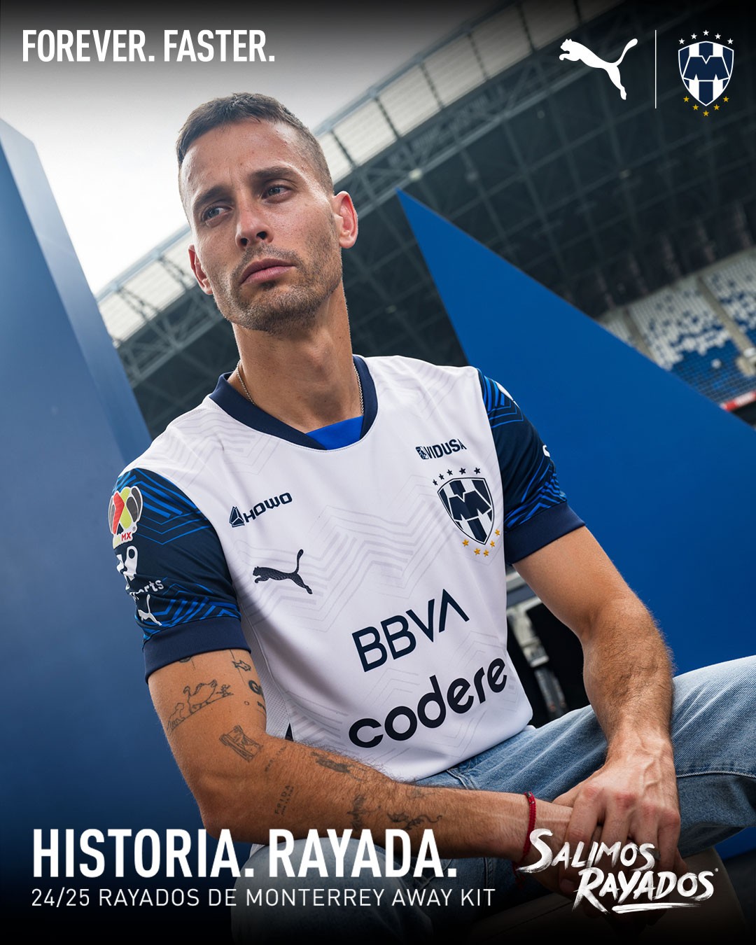 Camiseta de Monterrey Rayados 2024/25 segunda equipación versión jugador | Camisetasfutbol.jpg