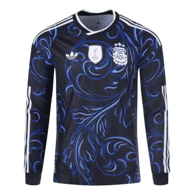 Camiseta Manga Larga Argentina 2026 Segunda Equipación - Versión Hincha - camisetasfutbol