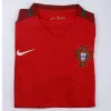 Camiseta Retro 2016 Portugal Primera Equipación Local Hombre - Versión Hincha - camisetasfutbol