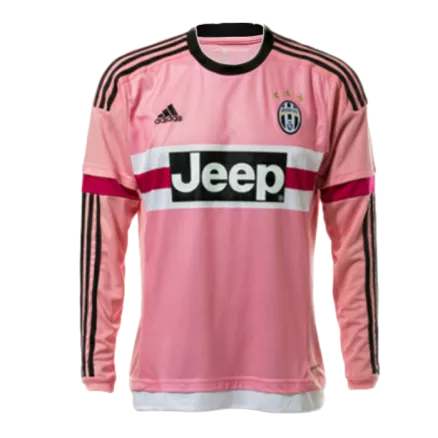 Camiseta Retro 2015/16 Juventus Segunda Equipación Visitante Manga Larga Hombre - Versión Hincha - camisetasfutbol