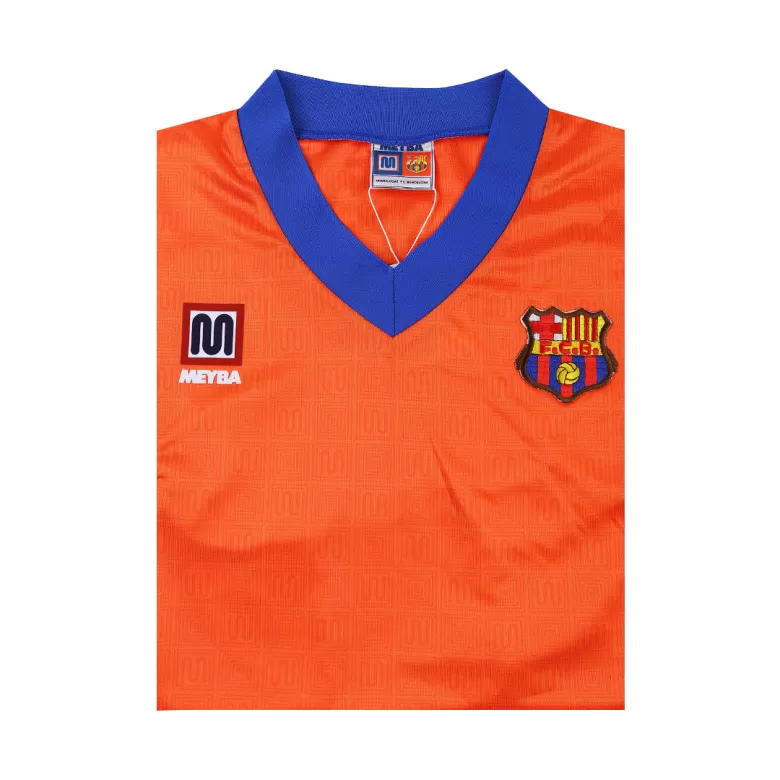 Camiseta Retro 1991/92 Barcelona Segunda Equipación Visitante Hombre - Versión Hincha - camisetasfutbol