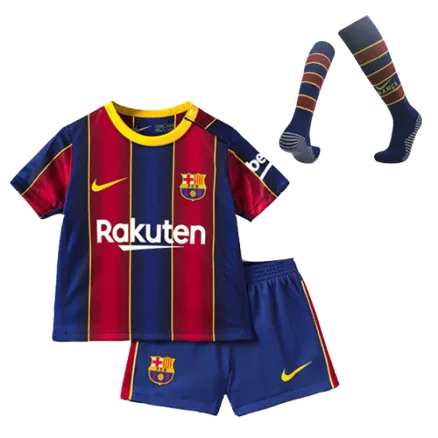 Equipaciones de fútbol para Niño Con Calcetines 2020/21 Barcelona - Local Futbol kit - camisetasfutbol