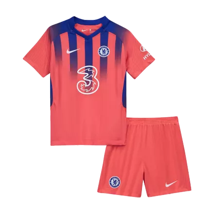 Equipaciones de fútbol para Niño Chelsea 2020/21 - de Tercera Equipación Futbol Kit Personalizados - camisetasfutbol