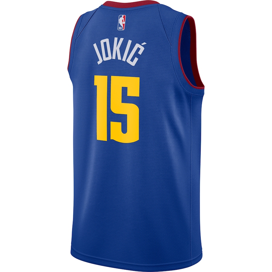 Camiseta NBA de Denver Nuggets Jokic #15 Swingman 2020/21, playeras de ...