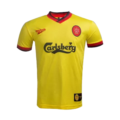 Camiseta Retro 1997/99 Liverpool Segunda Equipación Visitante Hombre - Versión Hincha - camisetasfutbol