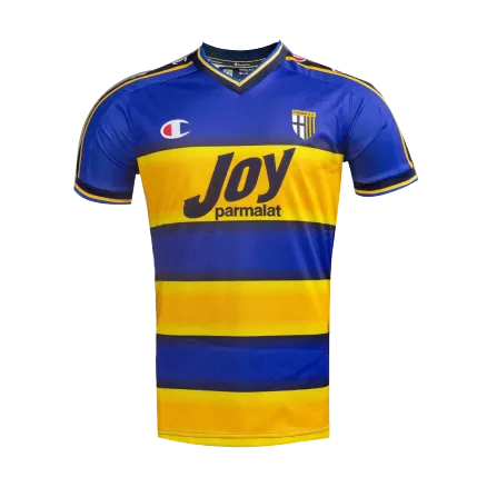Camiseta Retro 2001/02 Parma Calcio 1913 Primera Equipación Local Hombre - Versión Hincha - camisetasfutbol