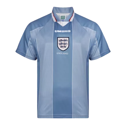 Camiseta Retro 1996 Inglaterra Segunda Equipación Visitante Hombre - Versión Hincha - camisetasfutbol