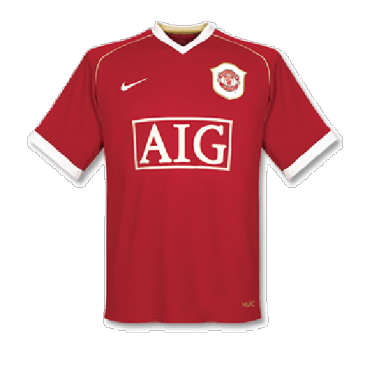 Camiseta de Fútbol Personalizada 1ª Manchester United 2006/07 Retro