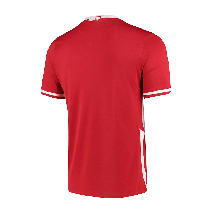 Camiseta de Futbol Visitante para Hombre Polonia 2020 - Version Hincha Personalizada - camisetasfutbol