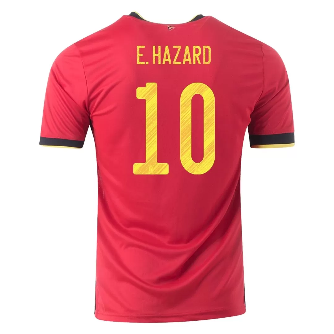 Camiseta Futbol de Local Bélgica Hazard #7 | CamisetasFutbol.cn