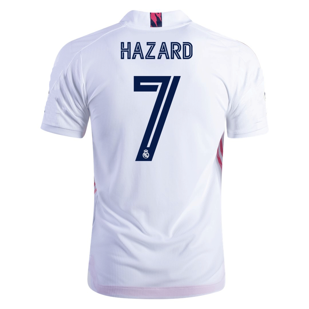 Camiseta de Fútbol Eden Hazard #7 1ª Real Madrid 2020/21 - camisetasfutbol