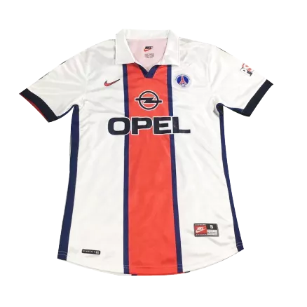 Camiseta Retro 1998/99 PSG Segunda Equipación Visitante Hombre - Versión Hincha - camisetasfutbol
