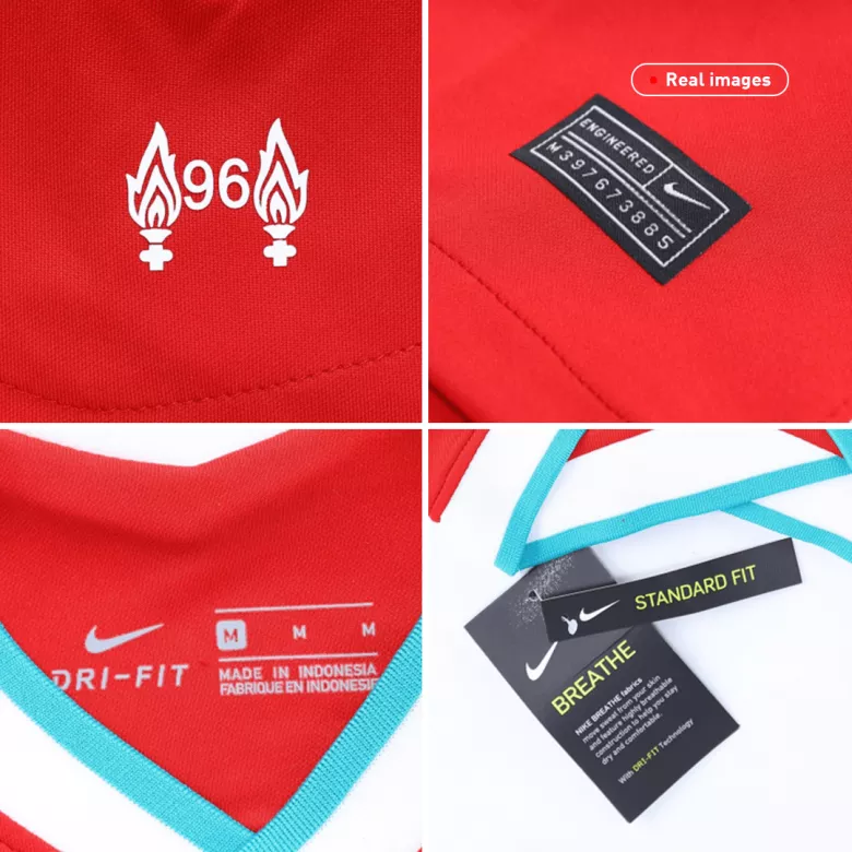 Camiseta de Futbol Local para Hombre Liverpool 2020/21 - Version Hincha Personalizada - camisetasfutbol