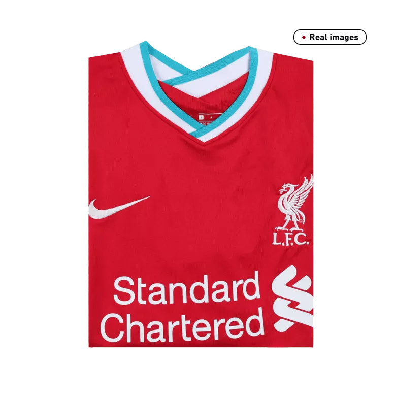 Camiseta de Futbol Local para Hombre Liverpool 2020/21 - Version Hincha Personalizada - camisetasfutbol