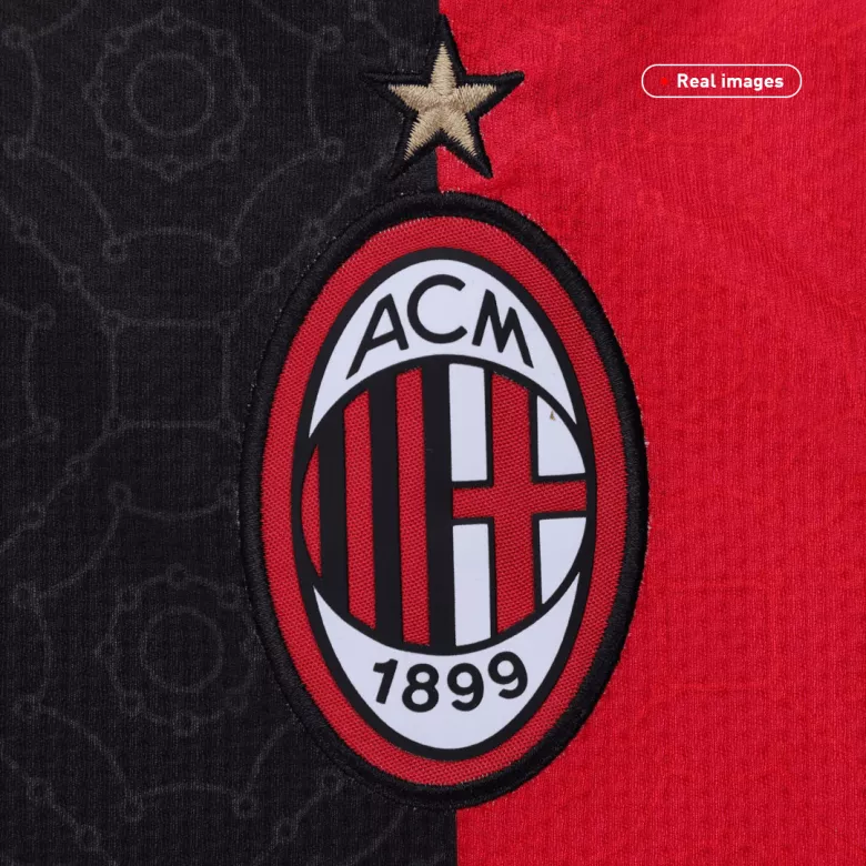 Camiseta de Futbol Local para Hombre AC Milan 2020/21 - Version Hincha Personalizada - camisetasfutbol