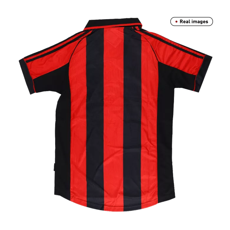 Camiseta Retro 98/00 AC Milan Primera Equipación Local Hombre - Versión Hincha - camisetasfutbol
