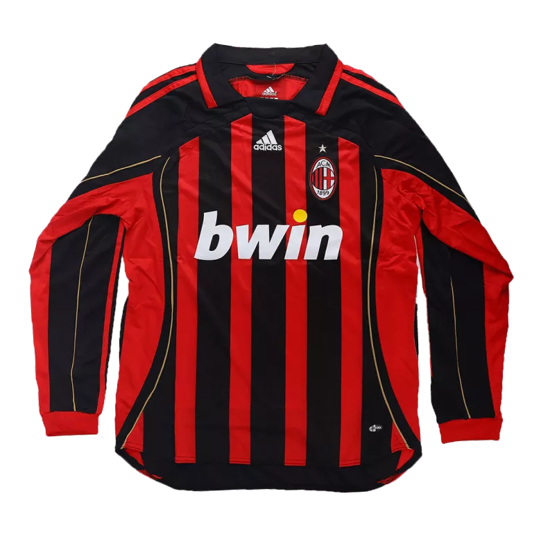 Camiseta de Fútbol AC Milan Local 2006/07 para Hombre
