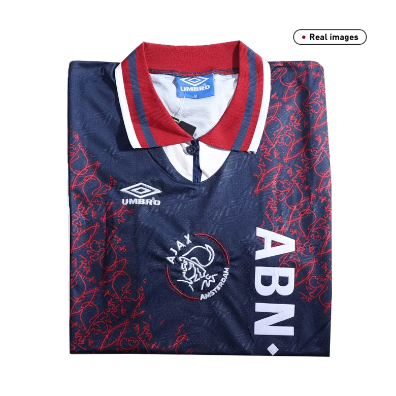 Camiseta Retro 1994/95 Ajax Segunda Equipación Visitante Hombre - Versión Hincha - camisetasfutbol