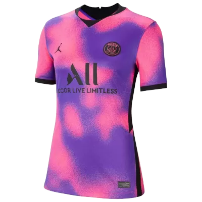 Camiseta de Futbol Hincha PSG 2020/21 Cuarta Camiseta de Mujer - camisetasfutbol