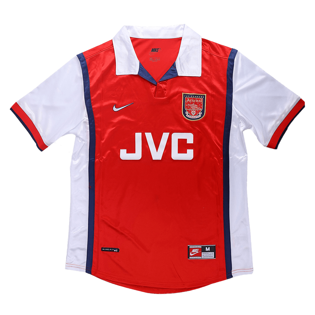 Camiseta Retro 1998/99 Arsenal Primera Equipación - camisetasfutbol