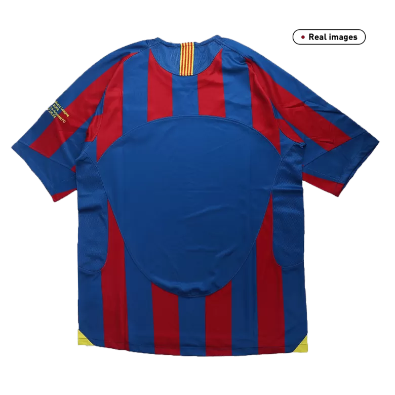 UCL Camiseta Retro 2005/06 Barcelona Primera Equipación Local Hombre - Versión Hincha - camisetasfutbol
