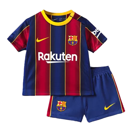 Equipaciones de fútbol para Niño Barcelona 2020/21 - de Local Futbol Kit Personalizados - camisetasfutbol