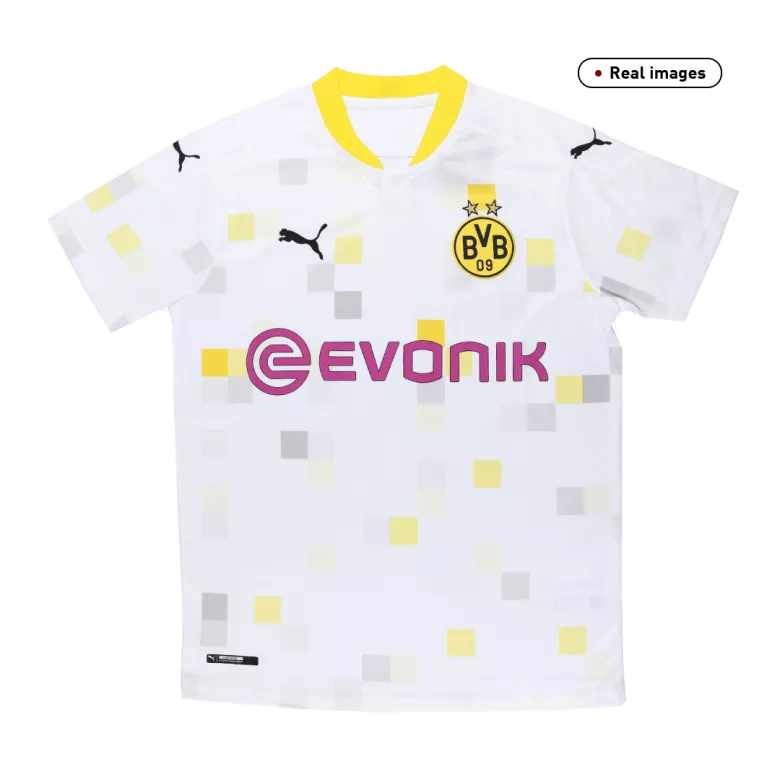 Camiseta de Futbol Visitante para Hombre Borussia Dortmund 2020/21 - Version Hincha Personalizada - camisetasfutbol