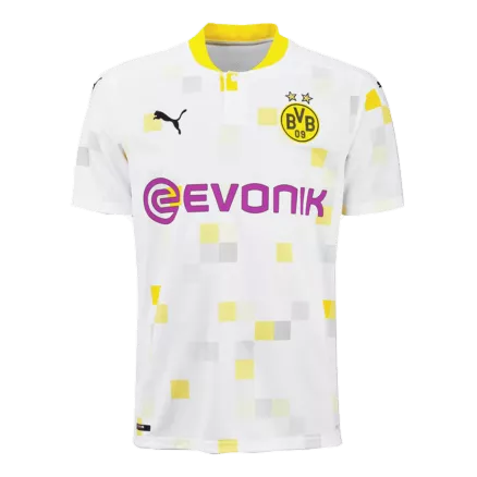 Camiseta de Futbol Visitante para Hombre Borussia Dortmund 2020/21 - Version Hincha Personalizada - camisetasfutbol