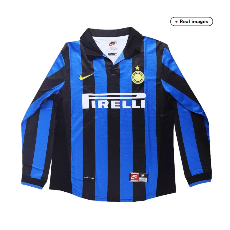 Camiseta de Fútbol Retro Inter de Milán Local 1998/99 para Hombre - Personalizada - camisetasfutbol