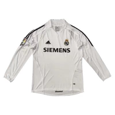 Camiseta de Fútbol Retro Real Madrid Local 2005/06 para Hombre - Personalizada - camisetasfutbol