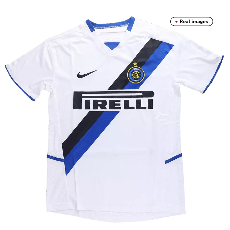 Camiseta Retro 2002/03 Inter de Milán Segunda Equipación Visitante Hombre - Versión Hincha - camisetasfutbol