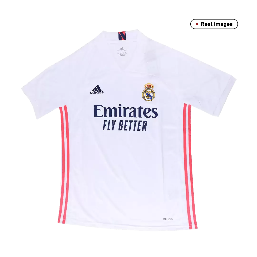 Camiseta de Fútbol Vini Jr. 20 Personalizada 1ª Real Madrid 2020/21