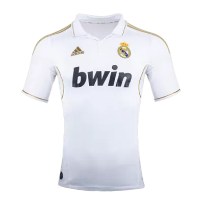 Camiseta de Fútbol Retro Real Madrid Local 2011/12 para Hombre - Personalizada - camisetasfutbol