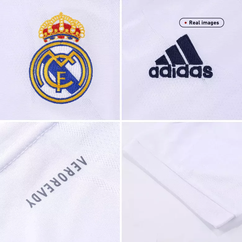 Camiseta de Fútbol Benzema #9 Personalizada 1ª Real Madrid 2020/21 - camisetasfutbol