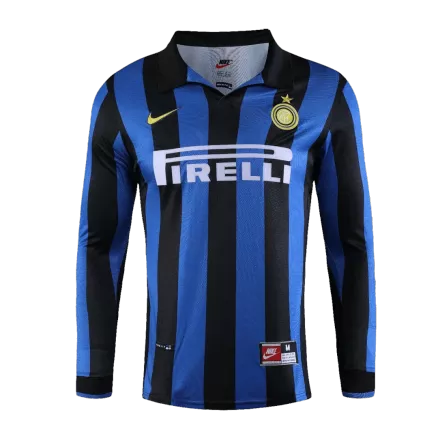 Camiseta de Fútbol Retro Inter de Milán Local 1998/99 para Hombre - Personalizada - camisetasfutbol