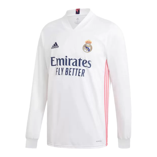 Camiseta Manga Larga Real Madrid 2023/24 Primera Equipación Local Hombre  Adidas - Versión Replica