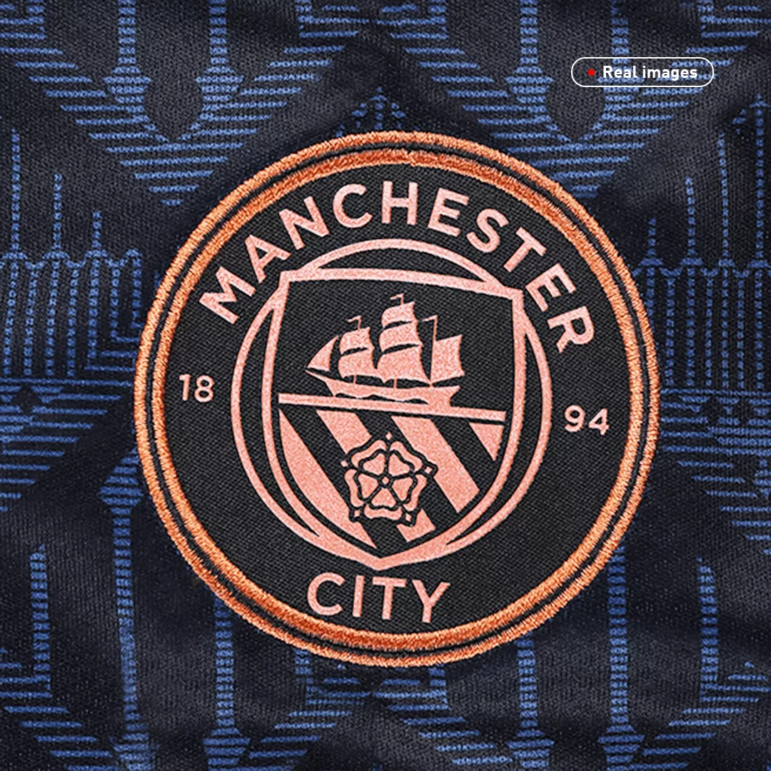 Camiseta de Fútbol MAHREZ #26 Personalizada 2ª Manchester City 2020/21 - camisetasfutbol