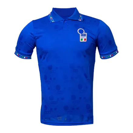 Camiseta Retro 1994 Italia Primera Equipación Copa del Mundo Local Hombre - Versión Hincha - camisetasfutbol