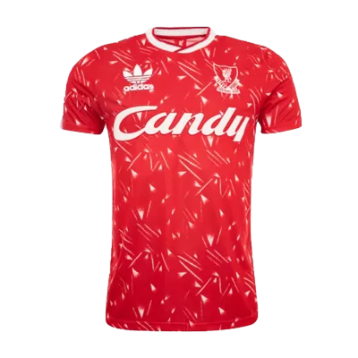 Camiseta Retro 1989/91 Liverpool Primera Equipación Local Hombre - Versión Hincha - camisetasfutbol