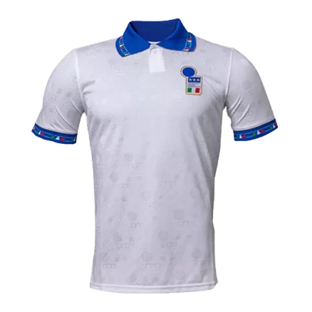 Camiseta Retro 1994 Italia Segunda Equipación Visitante Copa del Mundo Hombre - Versión Hincha - camisetasfutbol